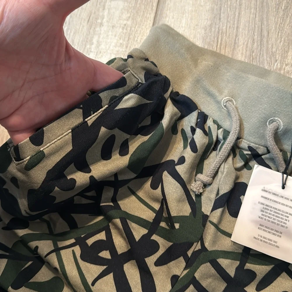 Sometime Soon Anthony Camo Joggers‎ Kids Size 14 NWT